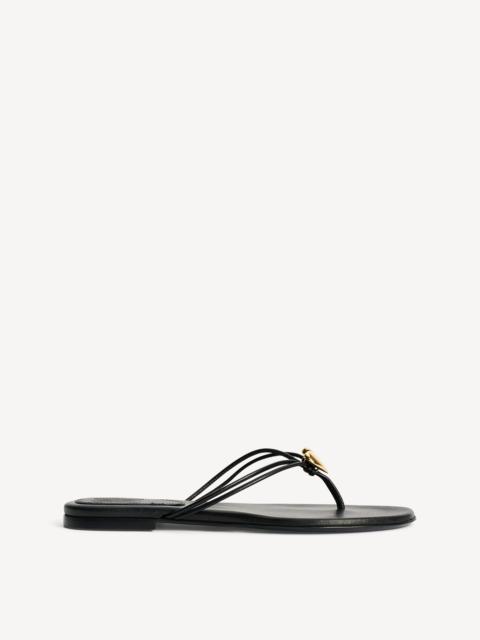 Natta Heart leather sandals