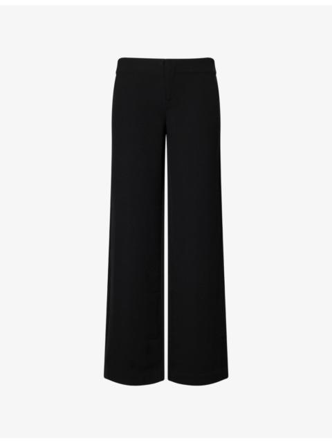 Vida Low-Rise Woven Trousers