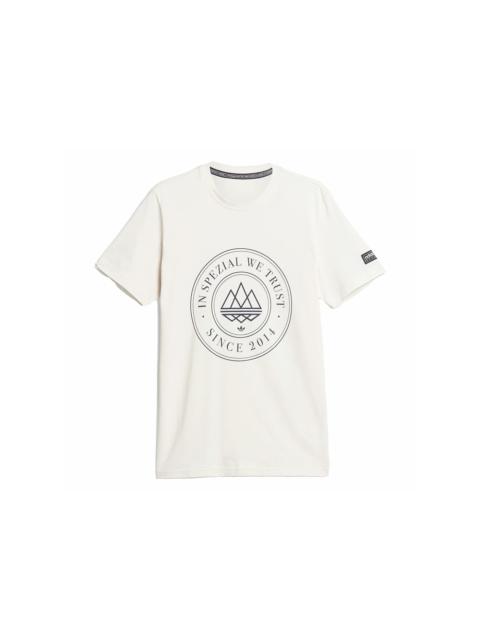 adidas Mod Trefoil 10 Tee Chalk White