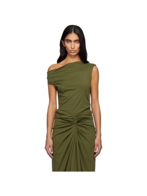 Green Heavy Jersey Tank Top