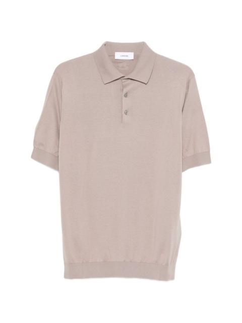 buttoned polo shirt