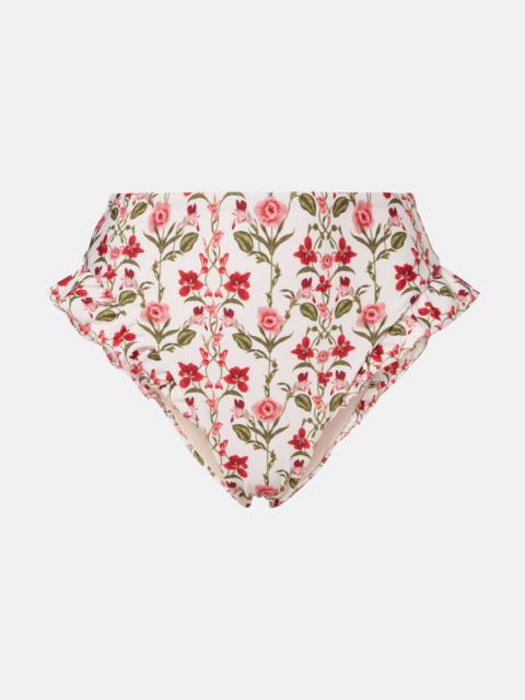 Jengibre floral bikini bottoms