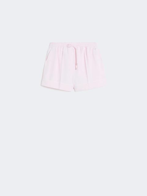 Satin jogger shorts - PINK