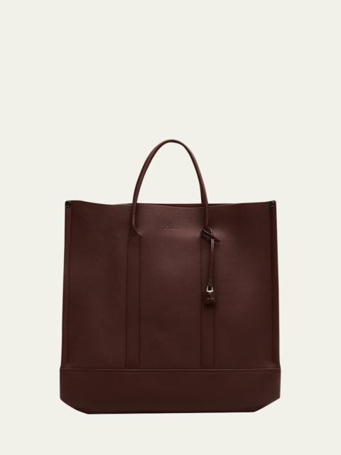 Beam Leather Tote Bag