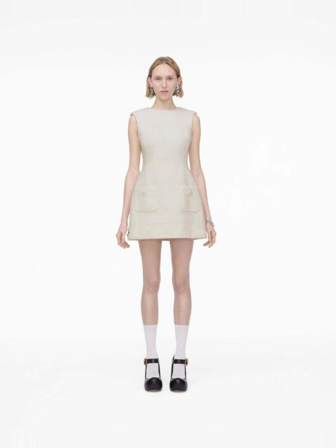 SCULPTURAL TWEED DRESS
