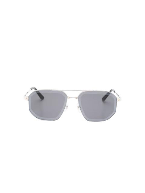 pilot-frame sunglasses