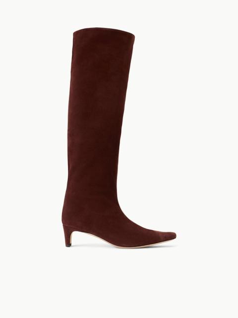 STAUD WALLY BOOT MAHOGANY