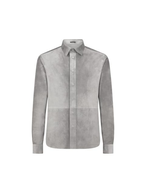 CASHMERE SUEDE SHIRT