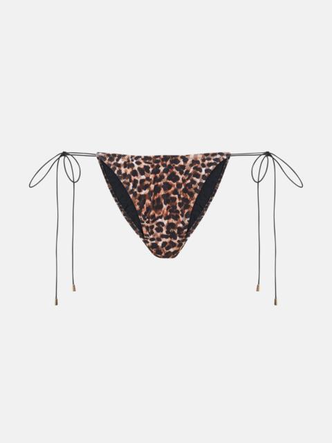 Liv leopard-print bikini bottoms