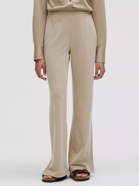 Softstreme High-Rise Wide-Leg Pique Pant *Regular