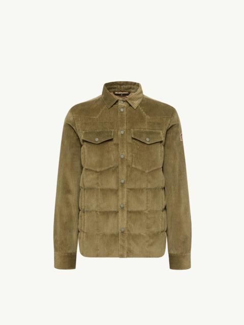Gelt Corduroy Down Shirt Jacket