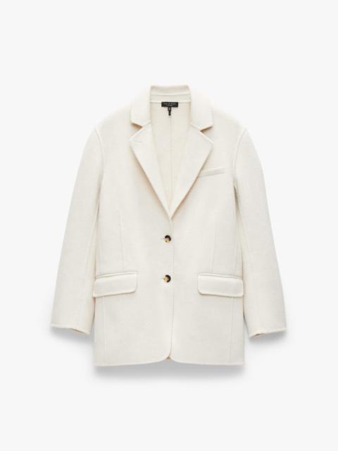 Zoe Double-Face Wool Blazer