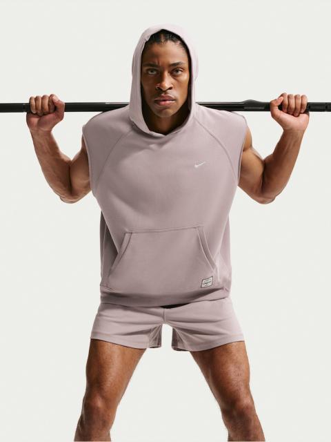 Nike N.A.C. Men's Dri-FIT Fleece Sleeveless Training Hoodie