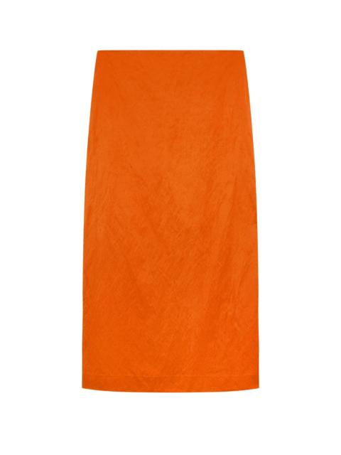 Phoebe Satin Midi Skirt