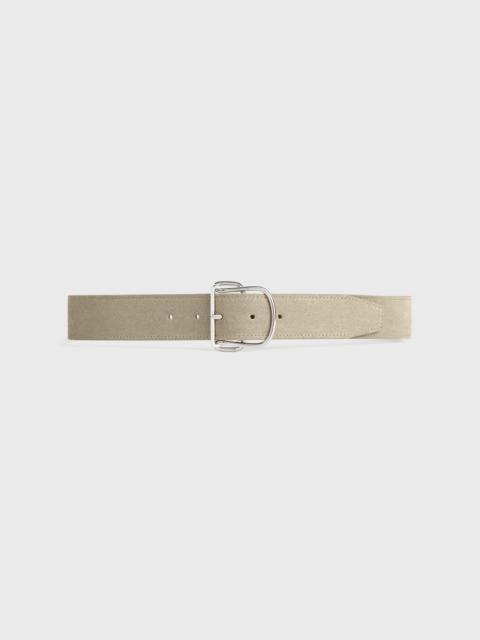 Swirl suede belt desert