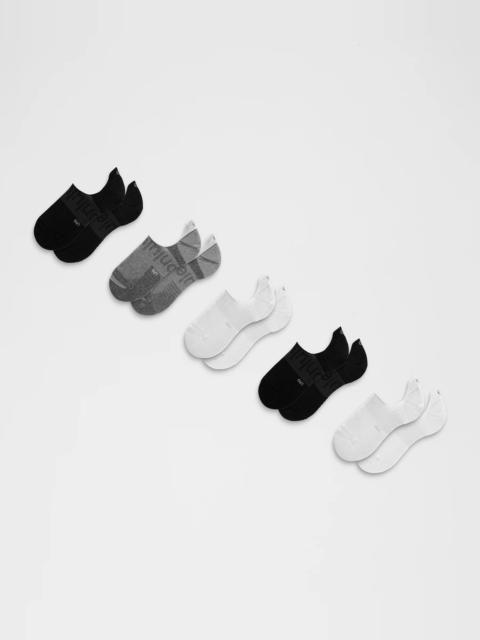 Unisex Power Stride No-Show Socks 5 Pack *Updated