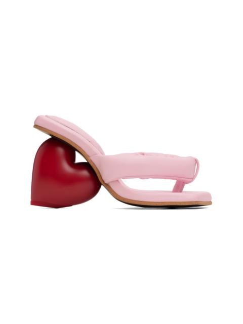 Pink Love Mules