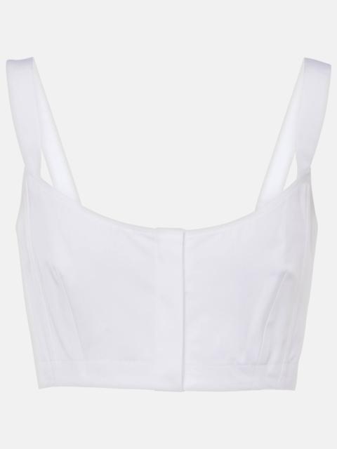 Cotton crop top