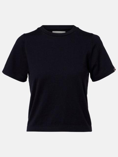 Tina cotton and cashmere T-shirt