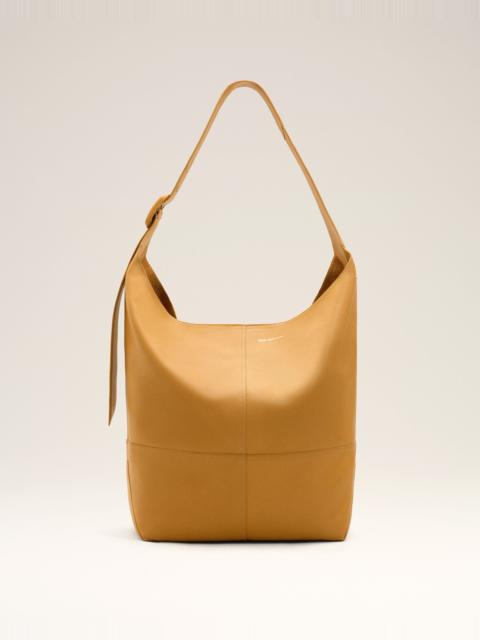 YELLOW TAURILLON LEATHER ETIENNE CROSSBODY BAG
