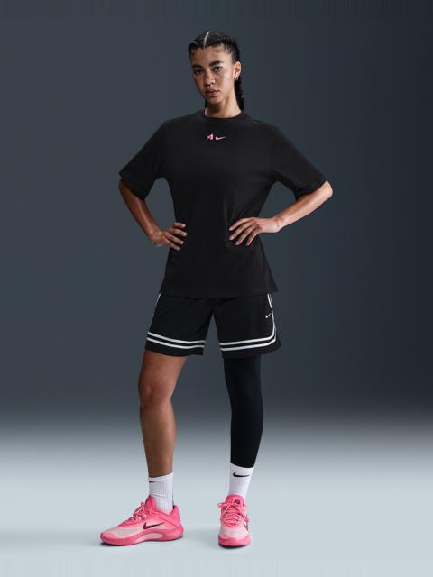 A'ja Wilson Women's A'symmetric Mid-Rise Single-Leg Basketball Leggings