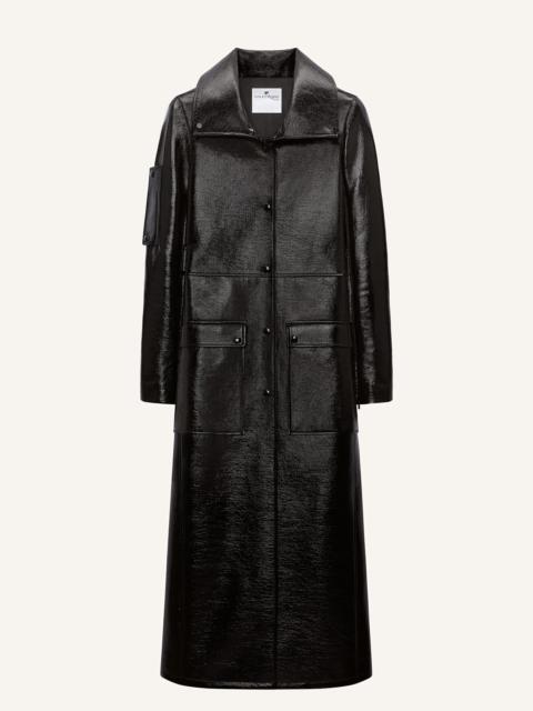 HERITAGE VINYL TRENCH COAT