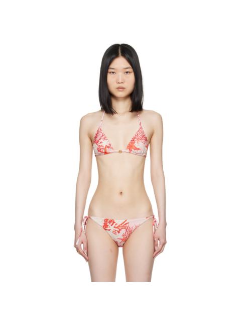 Pink Barocco Sea Bikini Bottom