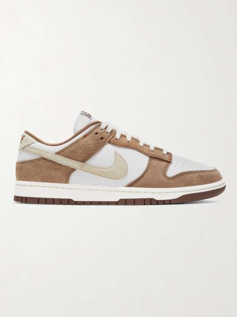 Dunk Low PRM Suede and Leather Sneakers