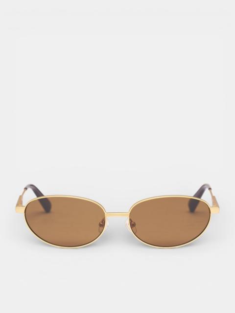 Jacquemus x Linda Farrow Oval Sunglasses