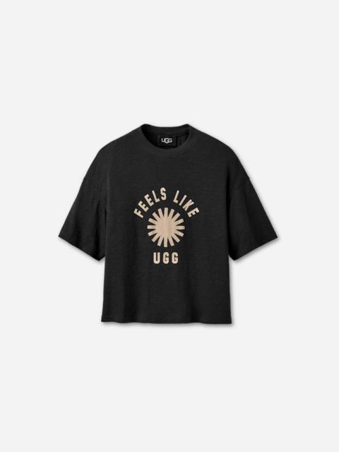 Feels Like UGG® Tee in Ink/Cream