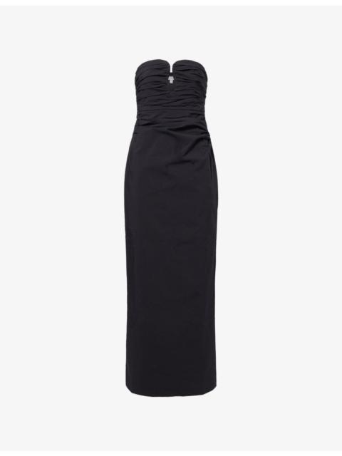 Campbell Strapless Maxi Dress