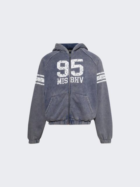 Axel 95 Zipped Hoodie Navy