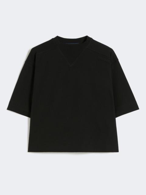Cotton T-shirt - BLACK