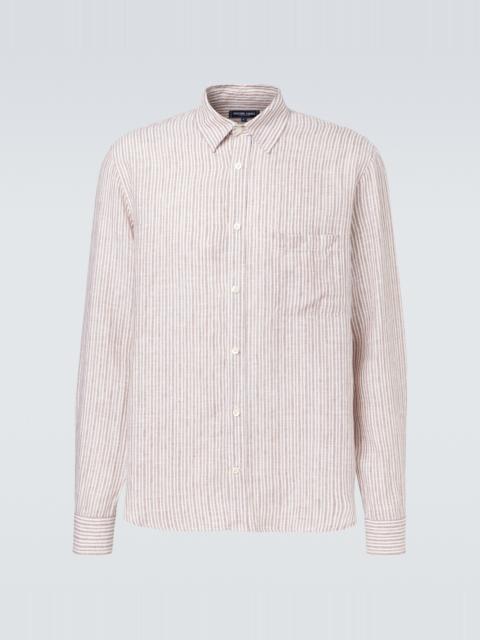 Telles striped linen shirt
