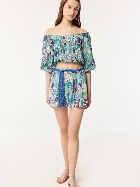 Short Chantal - Blue Pencilleo