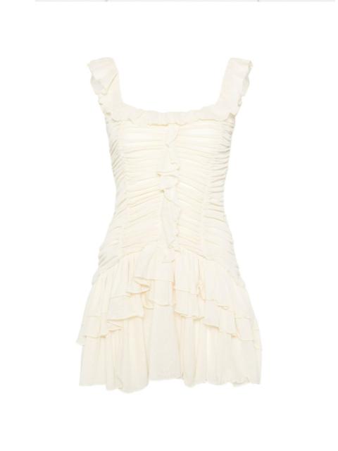 Gemma ruffled mini dress