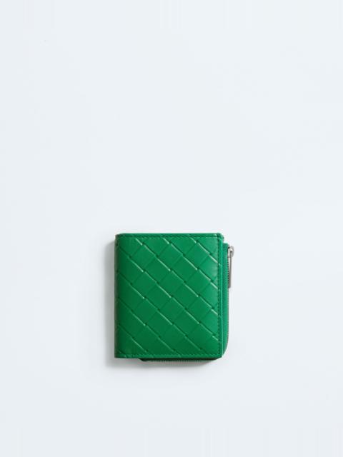 Intrecciato Stamp Bi-Fold Wallet
