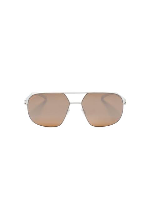Angus pilot-frame sunglasses