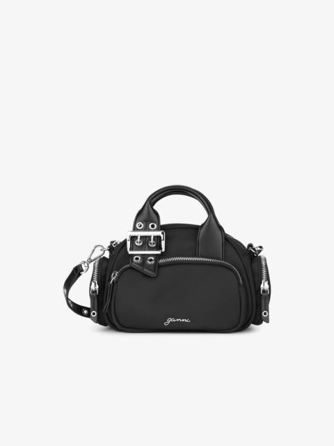 BLACK MINI POLOCHON BAG