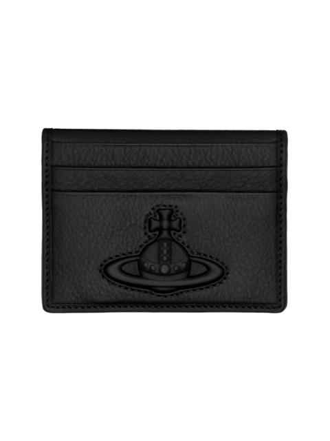 Black Injected Orb Card Holder