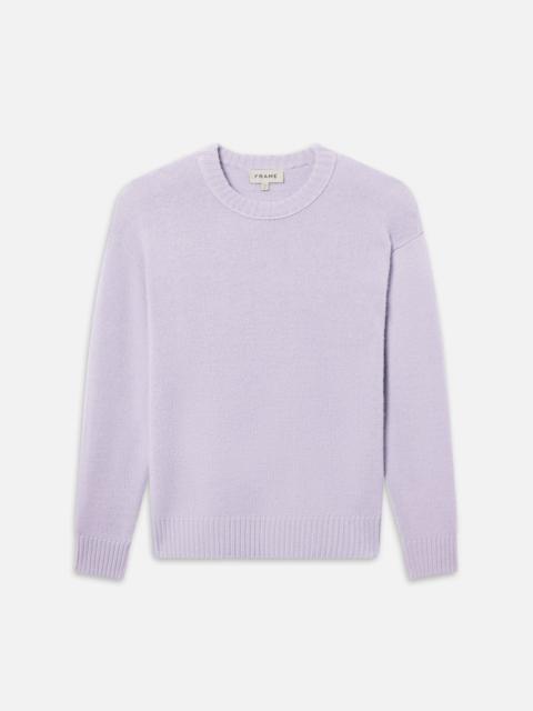 Cashmere Crewneck Sweater in Old Lavender