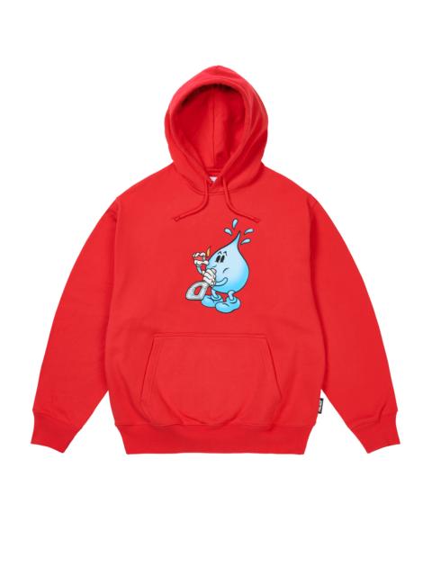 PALACE WORLD INDUSTRIES HOOD RED