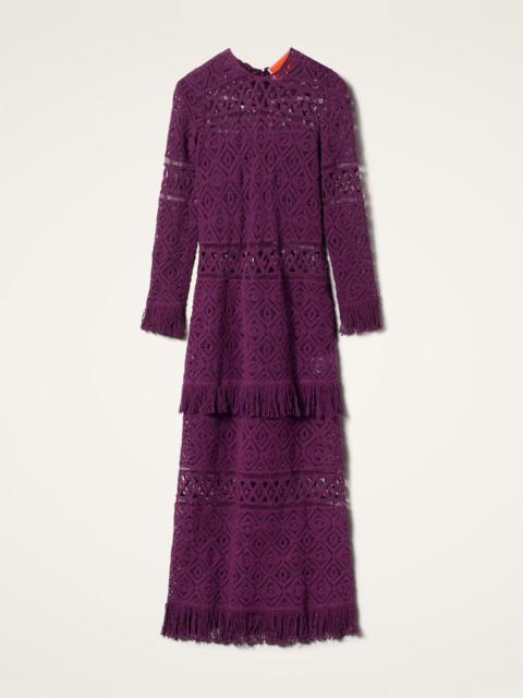 Lacey Long Sleeve Swing Dress