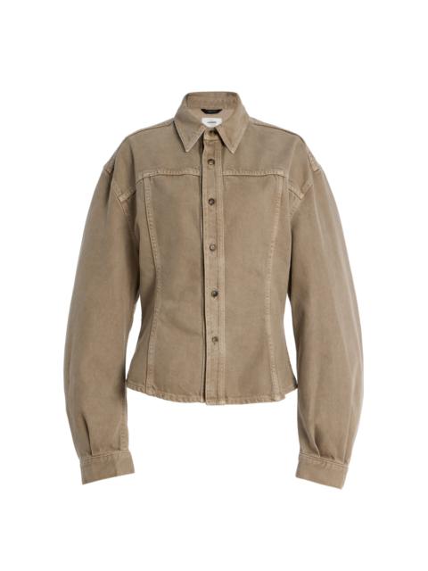 Lee Denim Shirt Jacket brown
