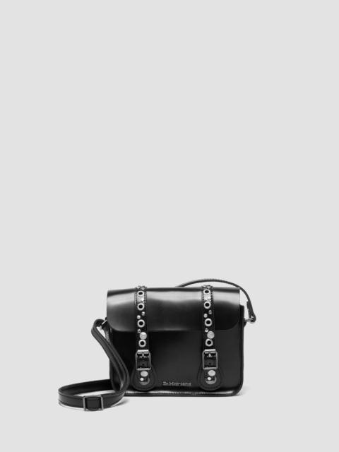 7 INCH SATCHEL Studded Kiev Leather Crossbody