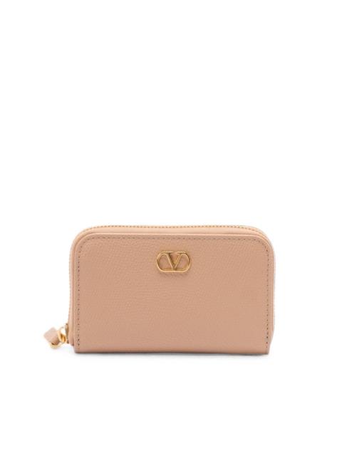 VLogo Signature leather wallet