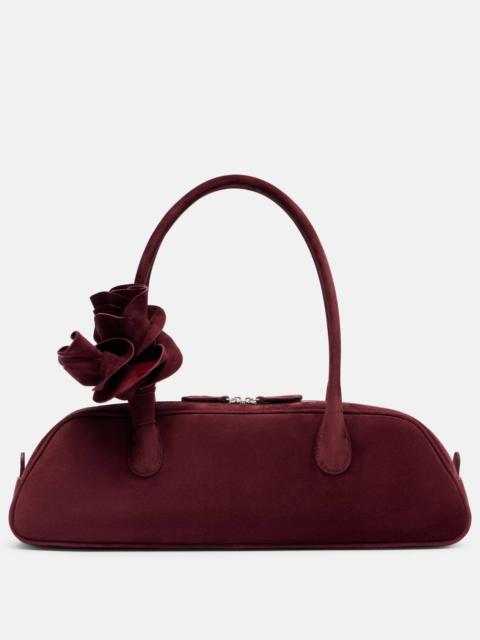 Brigitte suede shoulder bag