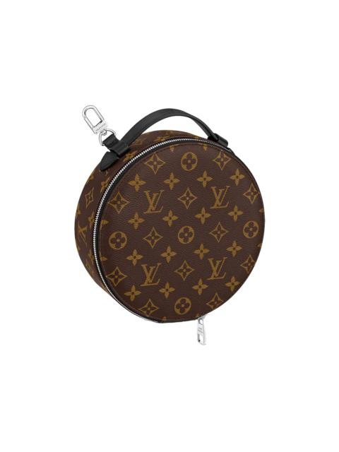 Louis Vuitton Audio Case Monogram Macassar Brown