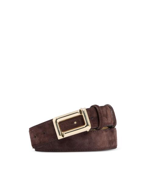 Angele suede leather belt