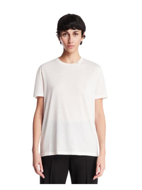 White Serata Cotton T-Shirt